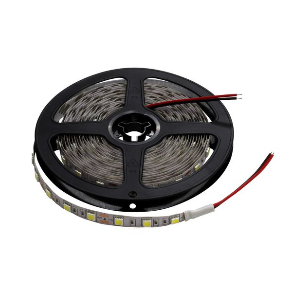 LED Tape Light 12V Non-Waterproof 3 Chip 5 Mail Duplex (Yellow/White Base)