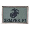SEMPER FI MARINES USMC MARINE CORPS INSIGNIA FOREST TACTICAL MILITARY HOOK PATCH
