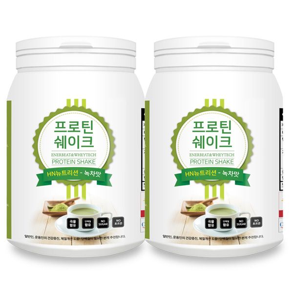 Way Tech [Special Sale] HN Nutrition Protein Shake Green Tea Flavor / Meal Replacement Protein Sunsik