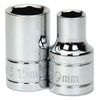 1/2" Drive, 9mm Metric Socket, 6 Points, Mfr: 32509-A