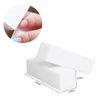 10 Pcs White Nail Buffer Block,Buffer Sanding Block for Natural Acrylic Nails,Professional Salon Nail Buffer Block,Nail Buffer Manicure Pedicure Tools(White)