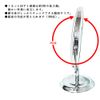 Merry No.5860 Tabletop Mirror, Round, Double Sided Magnifier, Approx. 2x Size, Silver, Body: 7.8 x 6.8 x 3.4 inches (198 x 173 x 87 mm), Mirror Surface: φ5.7 inches (145 mm)