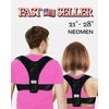 Shoulder Support Adjustable Back Pain Support Posture Corrector Brace Belt Strap