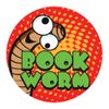Roll of 100 Assorted Reading and Bookworm Stickers