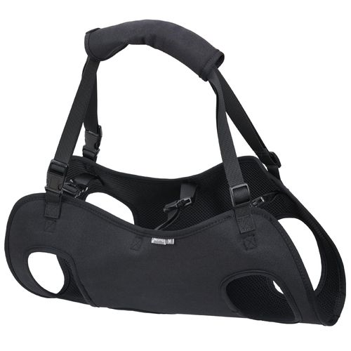Dog Lift Harness,Full Body Dog Sling Carrier with Handle,Total Body Support for Dogs,Pet Dog Leg Support Sling Adjustable Retractable Breathable Lift Harness (M)
