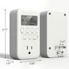 BN-LINK 15A 125V LCD Display in Programmable Digital Timer Weekly Switch Outlet 