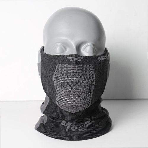 Naroo Mask X5 Sports Mask, Face Mask, Cold Protection, Cedar, Cypress Pollen Protection, UV Protection (Black)
