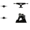 Fracture Wings V2 Skateboard Trucks - Black