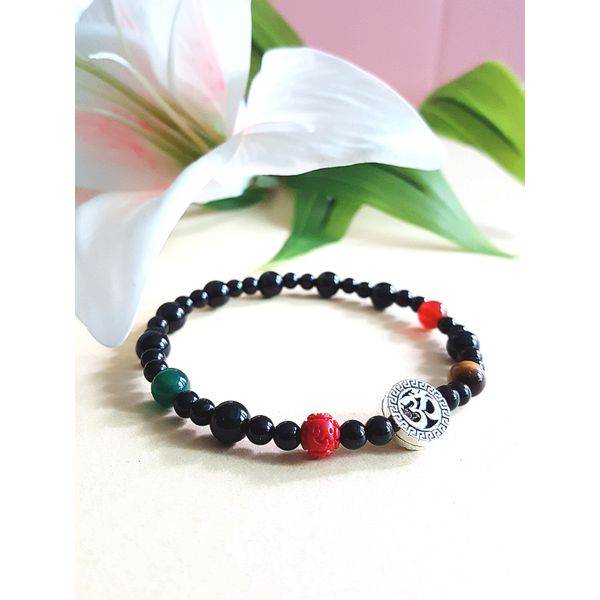 Omja wish fulfillment single bead prayer beads containing all the energy and sound of the world of wish fulfillment, fortune amulet