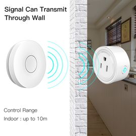 Indoor Cordless Electrical Outlet Plug With Programmable Remote