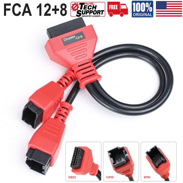 OEM FCA 12+8 Universal Adapter Cable Fit For Chrysler  OBD2 Diagnostic Cable