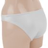 Unisex Wet Fabric Stretch Full Back White