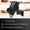 ENS Tailwind Pax S300 7" Key Locking Wall Mount Terminal Stand, Black