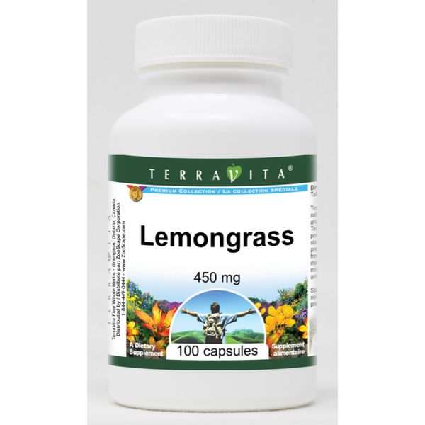 Lemongrass - 450 mg (100 Capsules, ZIN: 511871)