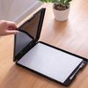 A4 Clipboard Box File Durable Waterproof Document Filing Storage Case Office (Black)
