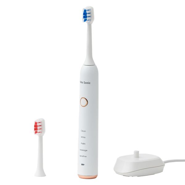 Sitani Electric Toothbrush, Sonic Toothbrush, White Sonic, White Sonic