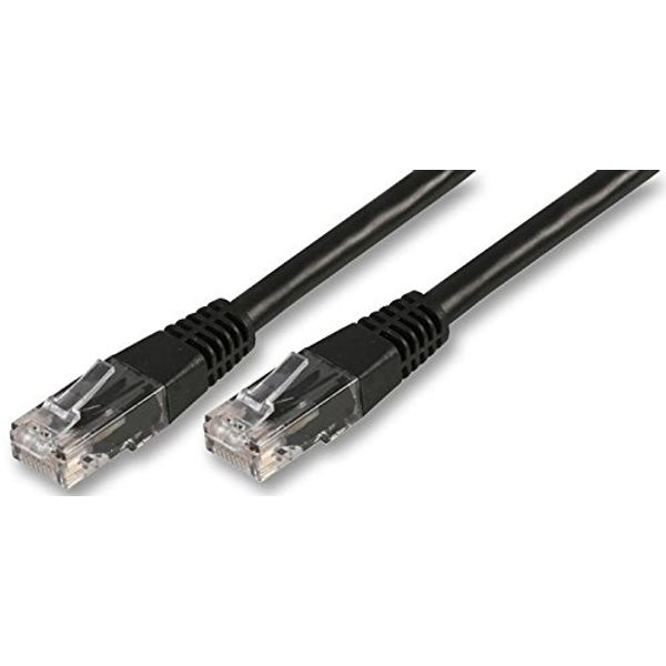 CAT6 Lead, 2M, Black, Ethernet Cables & Assemblies Qty X 1