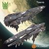 Dropfleet Commander TTCombat UCM Battleship TTDFX-UCM-023