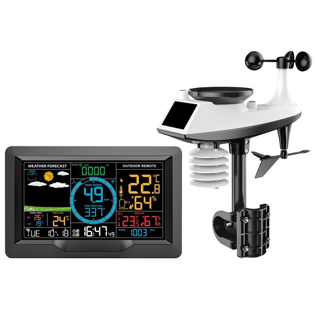 Wireless weather station with rain gauge RAIN PRO