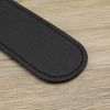 2PCS PU Leather Razor Case Portable Shaving Pouch Holder Double Edge Safety Razor Protective Case Cover for Travel Business Trip 14x5.5cm Black