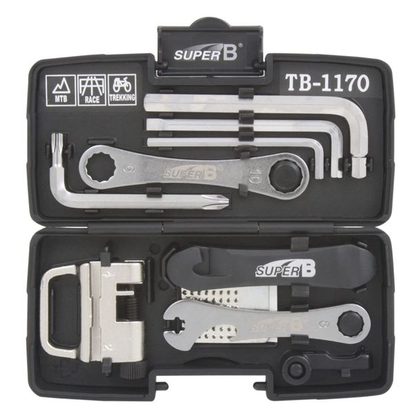 Super B TB-1170 Tool Set - Black