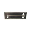 Deputy Head Boy Rectangle Polydome Budget Badge (Silver Finish) (Green)