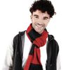 Beechfield Stadium Scarf, Multicolour (Classic Red/White 00), One (Size:One Size)