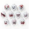 BrickTactical World War Zombie Head Pack for Minifigs