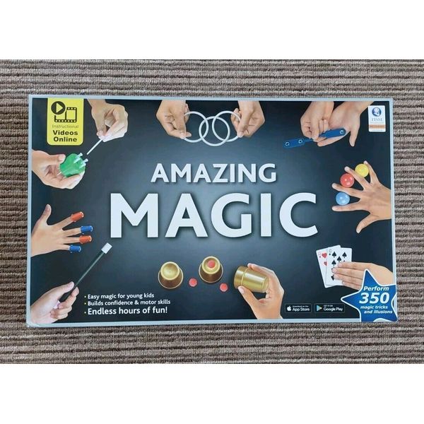 Kids Amazing Magic Set  350 easy to perform Magic trick 6 +