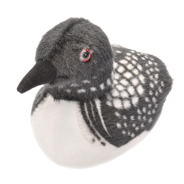 Wild Republic Audubon Birds Common Loon Plush with Authentic Bird Sound ...