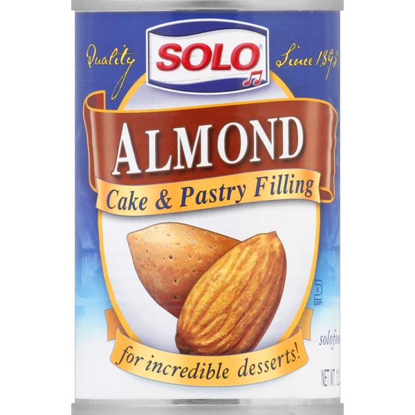 Solo Pie & Pastry Filling, Almond, 12.5 oz