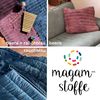 MAGAM-Stoffe Stepper Warm Soft Quilted Fabric with Plush Sold by the Metre from 50 cm (10th Blue)