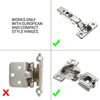 (10) Grass Unisoft Universal Soft-Close Adapter for Doors Cabinet Damper SCD103