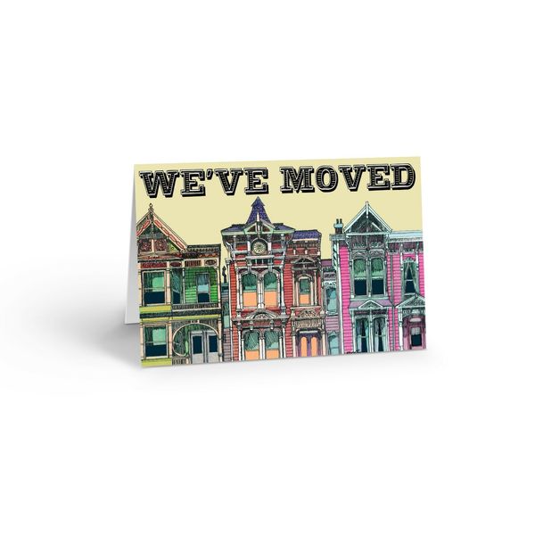 We've Moved City Themed Note Card - 10 Boxed Cards & Envelopes - 14255