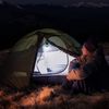 2PC Rechargeable Camping Light Tent Lantern Hanging Tent Light Bulb 3 Light Mode
