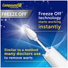 Compound W Freeze Off Remover, 8 Applications, White, 1 Count