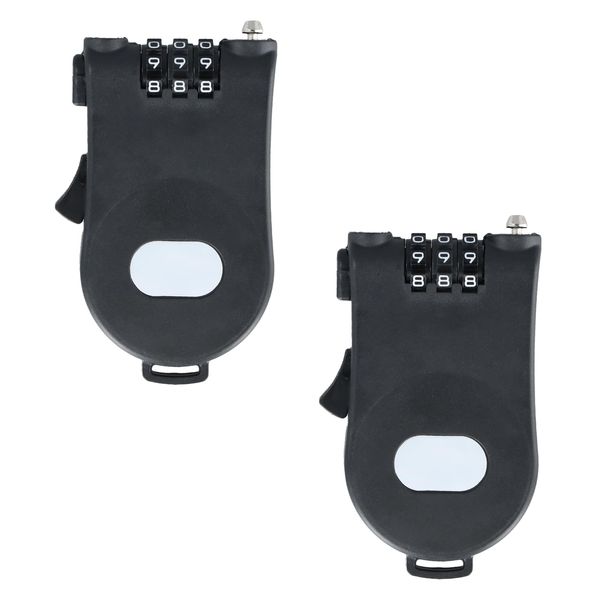 2 Pcs Suitcase Locks, Luggage Locks, Padlocks with Code, Small Combination Padlock