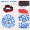 Mop Heads Replacements for Ocedar, Mop Replace Head for Ocedar RinseClean 2-Tank System, Include 3 Pack Spin Mop Replacement Head with 2 Scrubber Mop Head, Microfiber Mop Refills Deep Cleaning