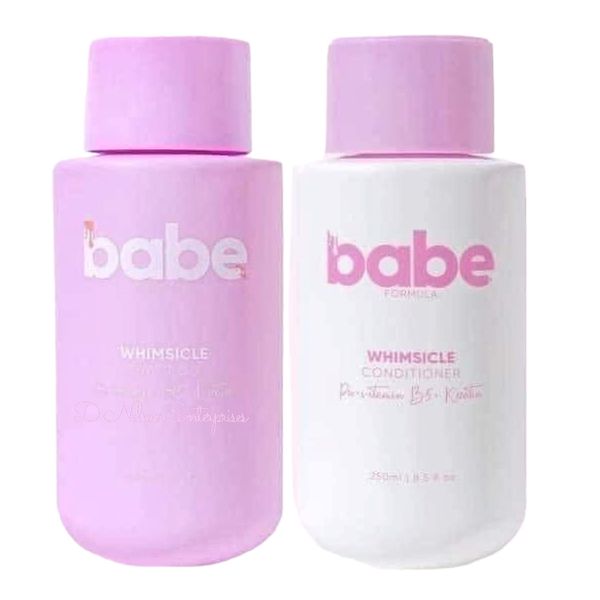 Babe Formula Shampoo & Conditioner, 250ml Each (Whimsicle)