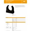 OBO Bettermann M16 Quick Clamp Black (Pack of 100)