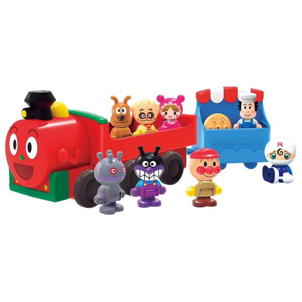 Anpanman First House Doll Set, SL Man and 8 Friends