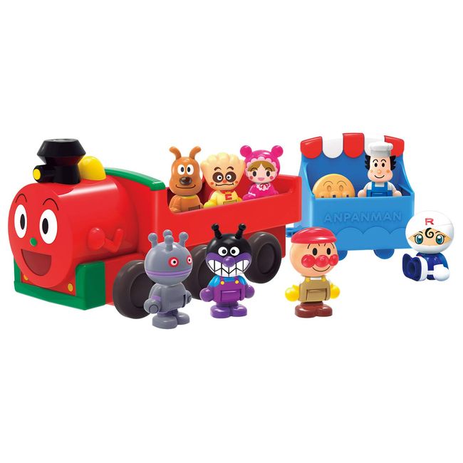 Anpanman First House Doll Set, SL Man and 8 Friends