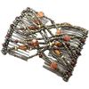 double comb twin comb ab color beads & mix parts