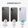 kwmobile Apple iPhone 11 Case - Smartphone Stand Protective Case Smartphone Cover TPU Case - Red