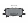 Textar 2396701 Brake Pad Set, disc brake