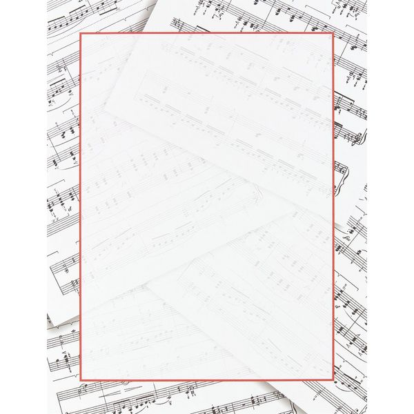 Great Papers! Sheet Music Letterhead, 8.5"x11", 80 Count (2014238)