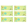 6X Fred & Flo Kind & Gentle Fragranced Wipes 60 Pack