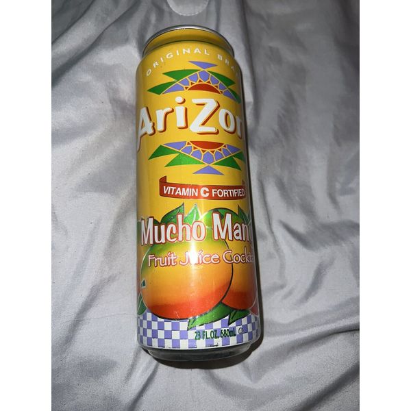 Arizona Mucho Mango Fruit JuiceCan Diversion Safe Secret Stash Storage Container