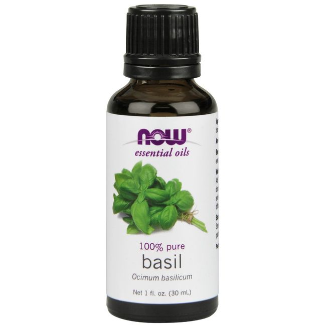 NOW Foods Basil Oil, 1 fl. oz.