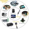 DTECH USB to TTL Adapter FTDI Chip 5V 6 Pin USB to UART Debug Cable FT232RNL IC Serial Converter LED Indicators Output 5 Volt for Windows 11 10 8 7 XP MAC Linux Easy Debugging and Programming-1.8M